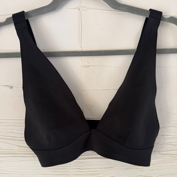 Free People Plunge Scuba Bra | Black | Size XS - Picture 2 of 7